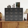YIYIBYUS Traditional 16 Drawers Wood Apothecary Chest Storage Cabinet - 2 of 4