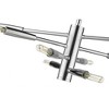 Ascension 8-Light Chrome Steel Chandelier - Modern Dimmable Fixture for Contemporary Spaces - 2 of 4