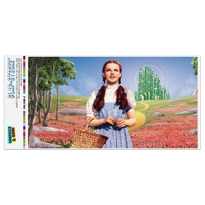 Wizard Of Oz Dorothy Character Automotive Bumper Sticker - 1 of 4