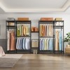 VIPEK V22S Garment Rack Heavy Duty Clothes Rack Large Portable Wardrobe Clothes Closet, Max Load 1600lbs - 3 of 4