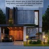 Gardenised LED Landscape Lighting IP65 Waterproof Outdoor Light Fixture with Durable Aluminum Housing 3000K Warm Light - 3 of 4