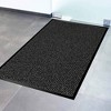 Evideco French Home Goods Heavy-Duty Non-Slip Rubber Door Mat for High Traffic Areas - Available in Multiple Sizes and Colors - 4 of 4