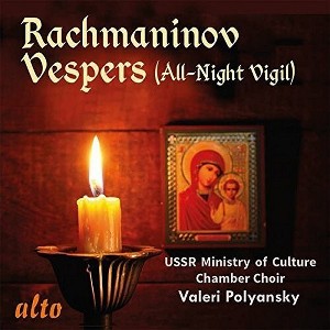 Polyansky & Ussr Ministry of Culture Choir - Rachmaninoff: Vespers (all-night Vigil) Op. 37 (CD) - 1 of 1