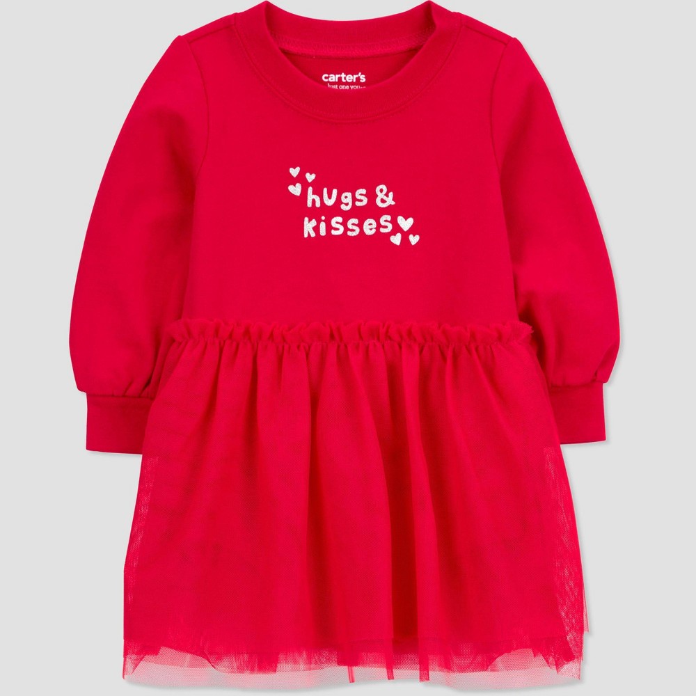 Carter's Just One You® Baby? Valentine's Day Tutu Dress - Red 12M