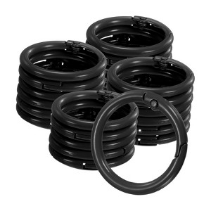 Unique Bargains Metal Spring O Rings Zinc Alloy Durable Multipurpose Lightweight Buckle - 1 of 4