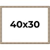PosterPalooza | Refined Silver Picture Frame - UV Acrylic, Backing Board, Hanging Hardware Included - 2 of 4