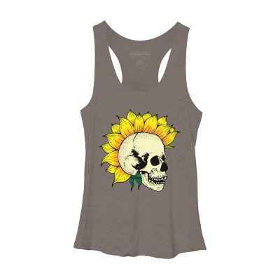 Women's Design By Humans Punks not Dead By vampdearie Racerback Tank Top