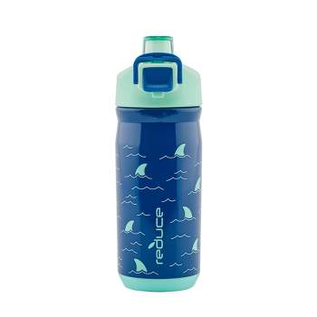 1pc 450ml Reusable and Durable simple Modern Kids Water Bottle Plastic with  Leak Proof Straw Lid