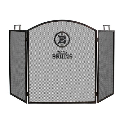 NHL Boston Bruins Fireplace Screen