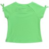 RuffleButts Toddler Girls UPF50+ Active Raglan Bow Shirt - 2 of 4