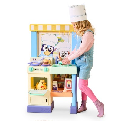 Blue and White Chef Kitchen Playset with Sounds and Lights