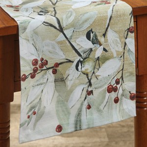 Park Designs Winter Garden Table Runner 13" X 54" - 1 of 3