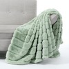 Cozy Bliss Plush Faux Fur Blanket, Ultra Soft Throw - 3 of 4