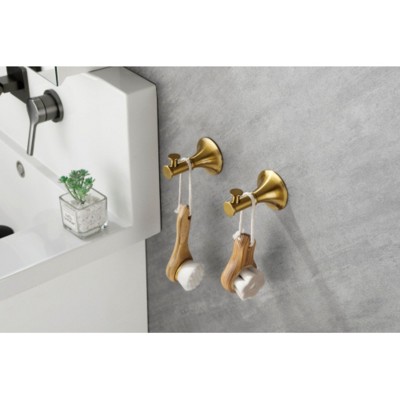 6-Piece Wall-Mount Towel Rack Set for Bathroom