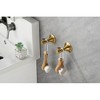 6-Piece Wall-Mount Towel Rack Set for Bathroom - 2 of 4