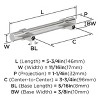 Amerock Central 3-3/4 Inch (96mm) Cabinet or Furniture Pull - 4 of 4