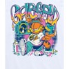 Boys' - Garfield - Streetwear Graffiti with Boombox Short Sleeve Graphic T-Shirt - 2 of 4