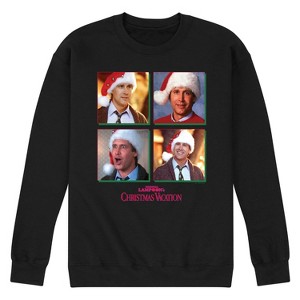 Men's - National Lampoon - Christmas Vacation Clark Graphic Fleece Sweatshirt - 1 of 4