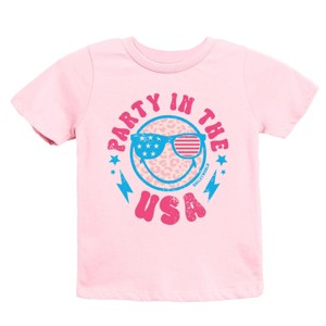 The Juniper Shop SmileyWorld Party In The USA Youth Short Sleeve Tee - 1 of 4