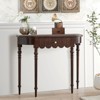 Etelifrank 39" Modern Solid Wood Console Table for Entryway - 2 of 4