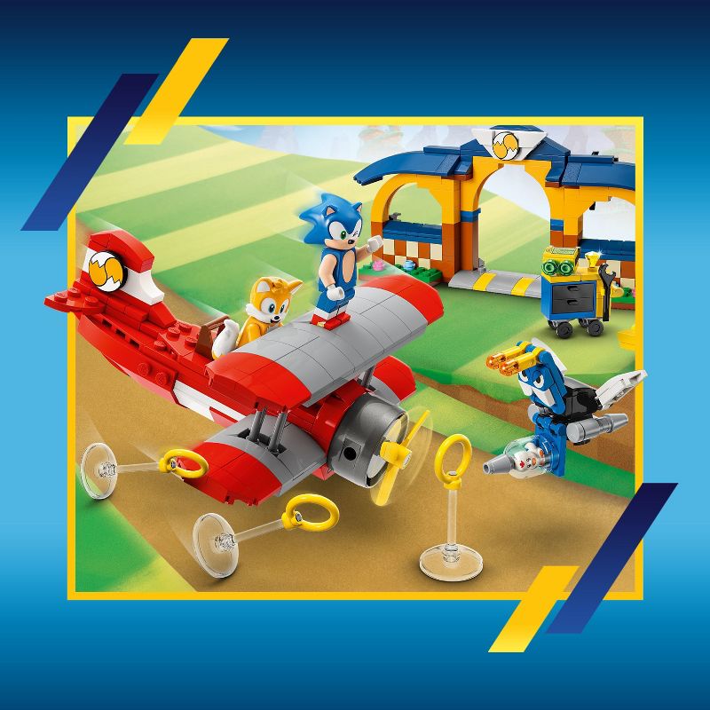 LEGO Sonic the Hedgehog Tails&#39; Workshop and Tornado Plane Building Toy 76991, 4 of 10