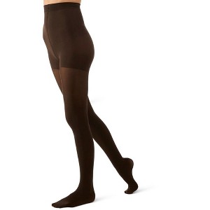Memoi Women's Perfectly Opaque Control Top Tights - 1 of 4