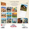 BrownTrout Lone Star State Texas Places 2026 12"x24" Hanging Square Wall Calendar Plastic-Free - 2 of 4