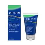 Differin Daily Deep Cleanser with Benzoyl Peroxide - 4 fl oz