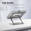 Scarlet Scope Foldable Ergonomic Laptop Riser Stand - 3 of 4