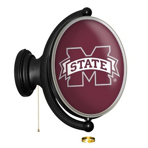 College Oval Rotating Lighted Wall Sign - 1 of 4
