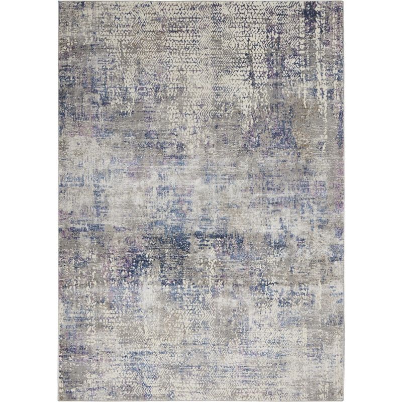 Nourison Royal Terrace Distressed Shapes Indoor Area Rug, 1 of 9