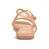 Journee Collection Womens Veena Ankle Strap Low Block Heel Sandals Mocha 6.5 - 3 of 4