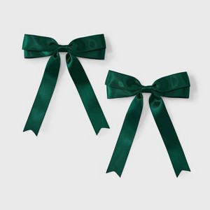 Game Day Hair Bow Set 2pc - Wild Fable™ - 1 of 3