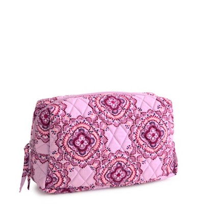 Vera Bradley Women's Outlet Cotton Essential Medium Cosmetic Bag