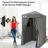 EAGLE PEAK 4x4 Pop Up Canopy, Flex Ultra Compact Portable Privacy Changing Room Photoshoots - 2 of 4