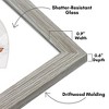 Americanflat Picture Frame with Oval Mat Insert and Shatter-Resistant Glass - Signature Collection - Photo Frame for Wall Display - 3 of 4