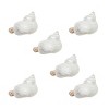 Gallerie II Turbo Shell White Napkin Ring Set of 6 - 3 of 4