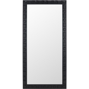 Odette 31.1" x 63.2" Mirror - MRR9022 - Black - Safavieh - 1 of 4