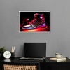 Notoriart Flaming Hot Sneaker II Wall Art Framed - 2 of 4