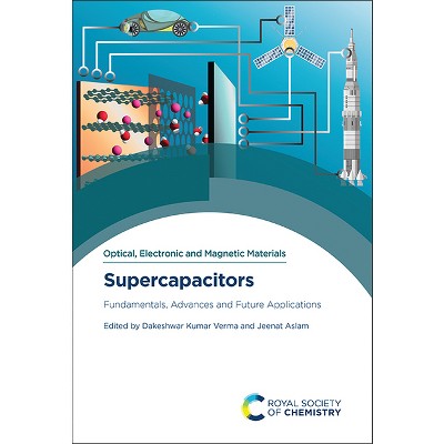 Supercapacitors - (Optical, Electronic and Magnetic Materials) by  Dakeshwar Kumar Verma & Jeenat Aslam (Hardcover)
