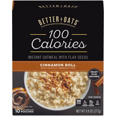 Better Oats Fit Cinnamon Roll Oatmeal - 10ct