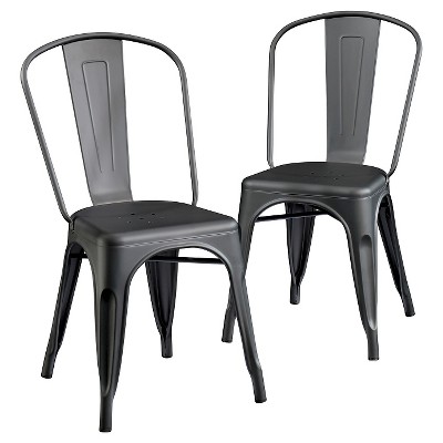 metal chairs target