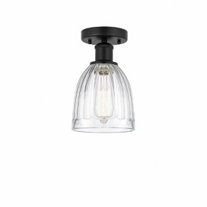 Brookfield - 1 Light Semi-Flush Mount In Industrial Style-9.75 Inches Tall and 5.75 Inches Wide - 1 of 1