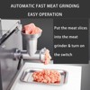 Commercial Electric Meat Bandsaw, MAX Cutting Thickness 9.5", 950W Bone Cutter with Sausage Stuffer, Butcher Saw Cutter for Frozen Meat, Rib - 2 of 4