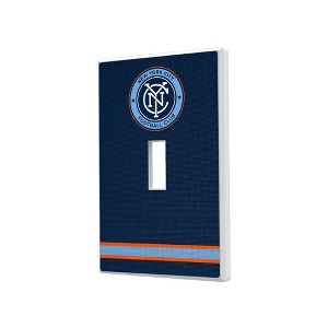 MLS Eastern Conference Teams Stripe Hidden-Screw Light Switch Plate for Single Toggle - 1 of 4