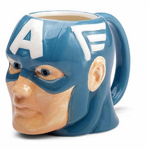 Surreal Entertainment Marvel Captain America 6oz Molded Mug : Target