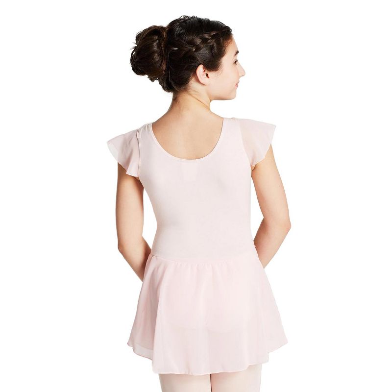 Capezio Flutter Sleeve Dress - Girls, 2 of 5