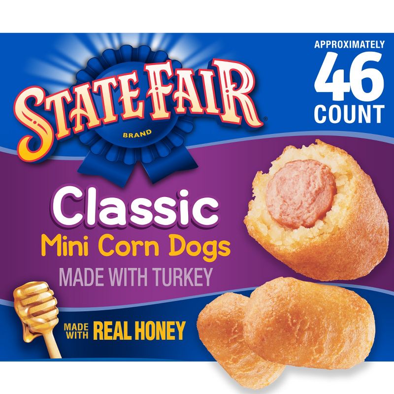 State Fair Frozen Mini Corn Dogs - 30.36oz/46ct, 1 of 9