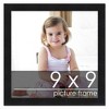 PosterPalooza | Square Simple Black Picture Frame - UV Acrylic, Foam Board Backing, Hanging Hardware - 2 of 4