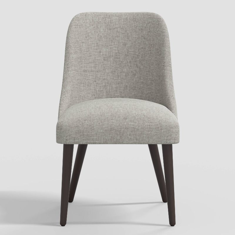 Geller Modern Dining Chair in Textured Linen Zuma - Threshold™, 3 of 9